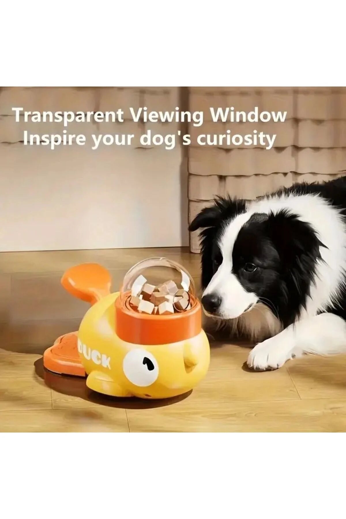 Miorapet Sevimli Ördek Kedi/Köpek Ödül Mamalı Zeka Oyuncağı