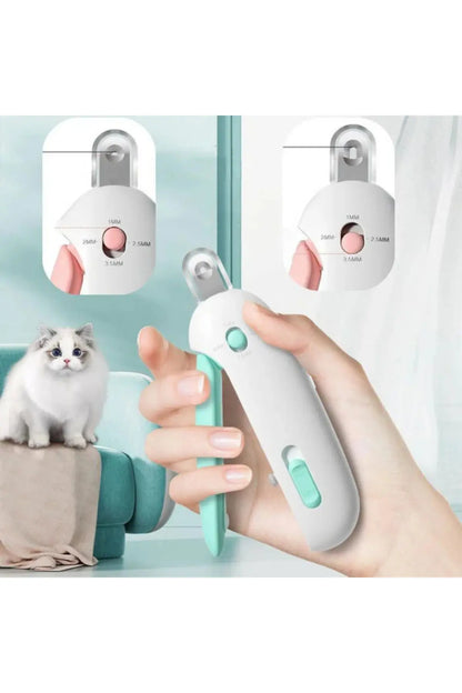 Miorapet Törpülü Hazneli Ayarlanabilir Kedi Köpek Tırnak Makası