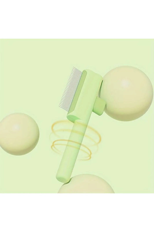 Miorapet Sık Dişli Basmalı Kedi Tarağı (tavşan tüyü gibi ipeksi kısa küçük tüyler için uygundur)