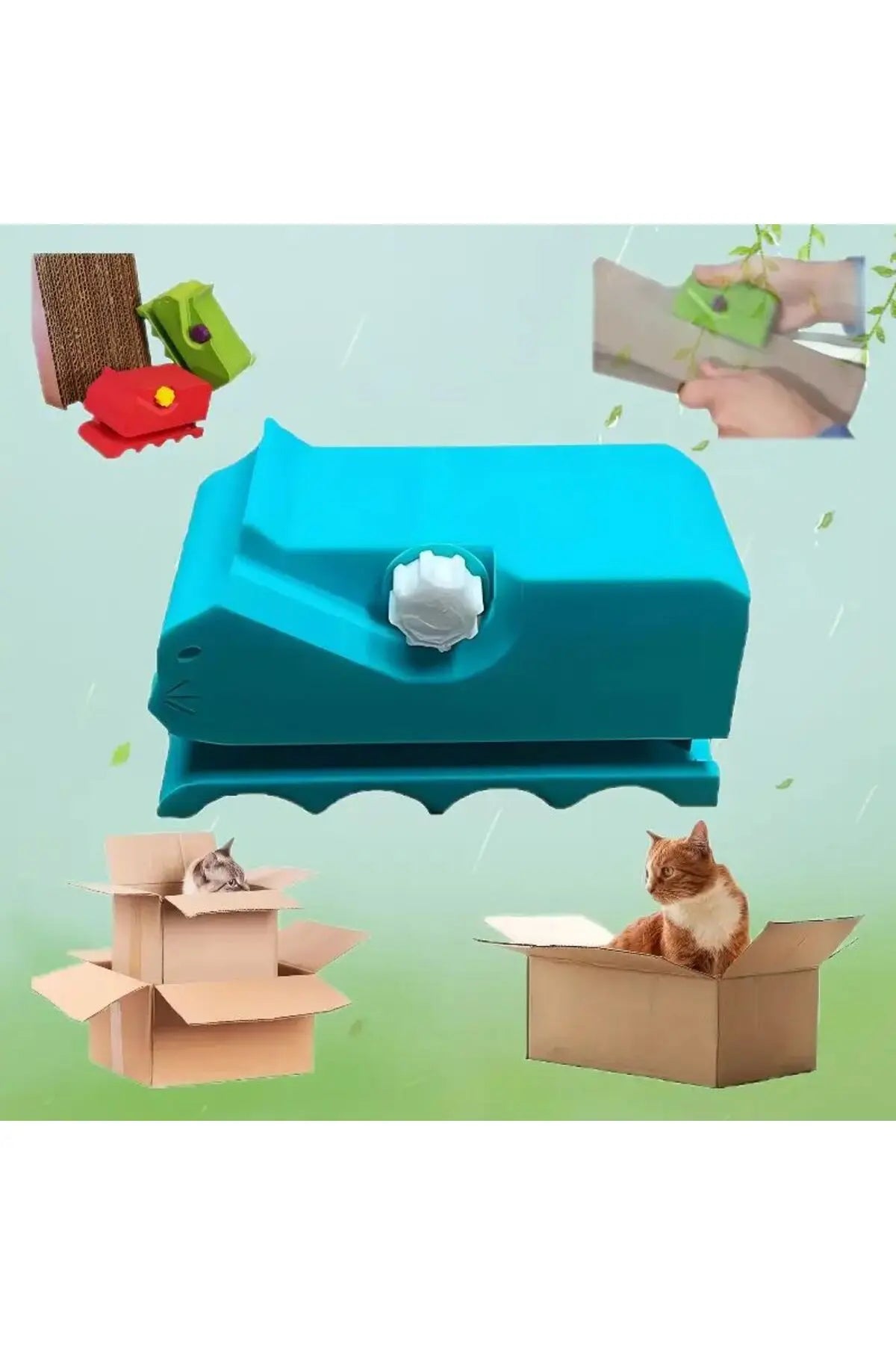 Miorapet Kes & Tırmala Karton Kesici (Karton Tırmalama Yapmak İçin Kullanılır)