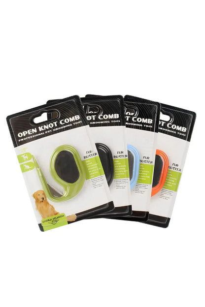 Miorapet Kedi/Köpek Kıtık Açıcı-Kesici Jiletli Tarak - İKİLİ SET