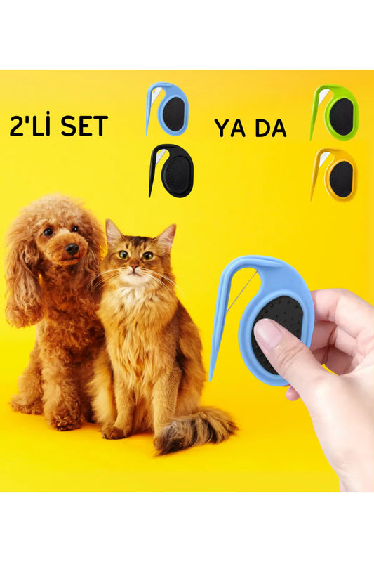 Miorapet Kedi/Köpek Kıtık Açıcı-Kesici Jiletli Tarak - İKİLİ SET