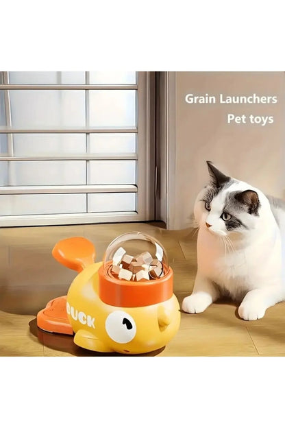 Miorapet Sevimli Ördek Kedi/Köpek Ödül Mamalı Zeka Oyuncağı