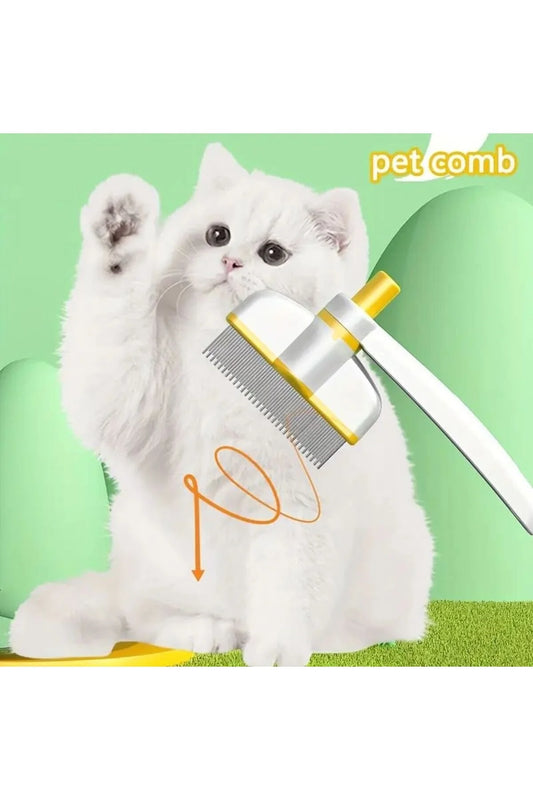 Miorapet Döner Başlıklı Kedi/ Köpek Tarağı